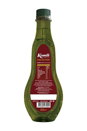 Komili Lezzetlik Meyvemsi Sızma Zetinyağı 500 ml Pet