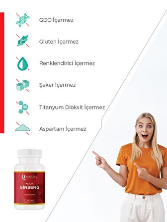Q Natura Series Panax Ginseng 60 Tablet