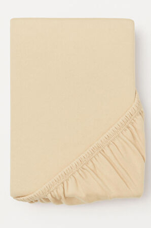 Tek Kişilik Düz Penye %100 Pamuklu Lastikli Çarşaf 100X200