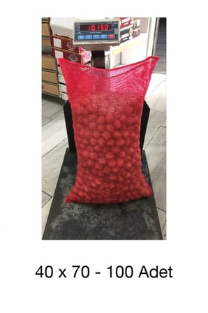 40 x 60 Ceviz Çuvalı 10kg 100'lü
