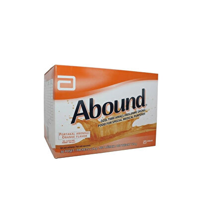 ABOUND PORTAKAL AROMALI TOZ ŞASE 24 GR X 30 POŞET PAKET