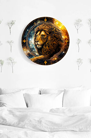 Astroloji Duvar Tablosu Modelleri, Burç Sembol Şık Ahşap Mdf Tablo, Ev, Ofis, Duvar Dekorasyonu