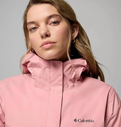 Columbia Arcadia II Kadın Yağmurluk Kadın Pembe RL2436-659