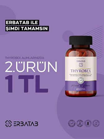 Erbatab Thyrobex Multivitamin 60 Kapsül