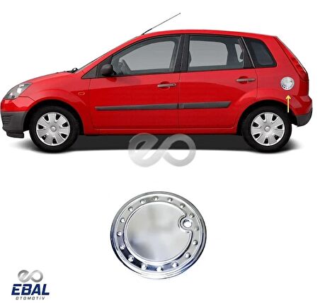Ford Fiesta Krom Depo Kapağı 2002-2008 Arası P. Çelik