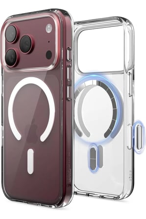 ACEX iPhone 18 Pro Max/17 Pro Max Şeffaf Mika Kılıf MagSafe Uyumlu Sararmayan İnce Koruyucu Telefon Kılıfı