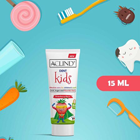 Aclind Aile Ağız Bakım Paketi - Orta (DENT SHIELD 100 ml + Dent Kids 15 ml + MOUTHWASH 500 ml )