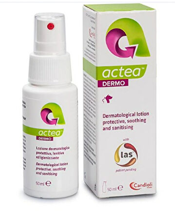 Candioli Actea Dermo Kedi Köpek Dermatolojik Deri Spreyi 50 ml.