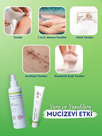 ACTOLIND W SOLUTION 250 ML & ACTOLIND W GEL 50 ML (YARA İYİLEŞTİRME SOLÜSYONU VE JELİ)