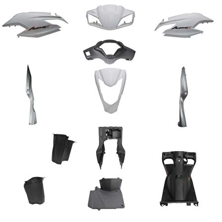 Honda Activa S 125 Grenaj Seti Beyaz