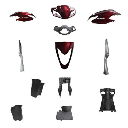 Honda Activa S 125 Grenaj Seti Bordo