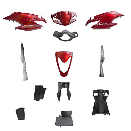 Honda Activa S 125 Grenaj Seti Kırmızı