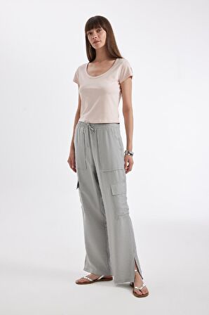DeFacto Regular Fit Bisiklet Yaka Penye Basic Kısa Kollu Tişört D4455AX24HSPN681