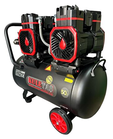Kuletaş Premium 4 HP 8 Bar Sessiz Yağsız Hava Kompresörü 50 L