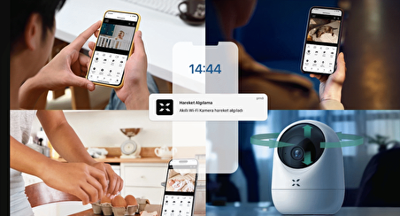 Akıllı Wifi Kamera İç Mekan Kamerası Smart Kamera