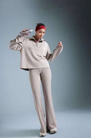 DeFactoFit Flare Fit İspanyol Paça Standart Boy Modal Sporcu Pantolon D0389AX24AUGR317