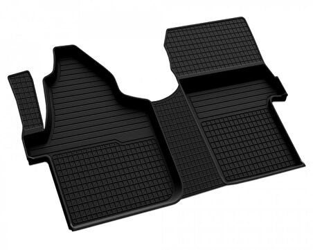 Volkswagen Crafter Ön Çift Koltuk Ferrous 4D Havuzlu Kauçuk Paspas 2006 2019