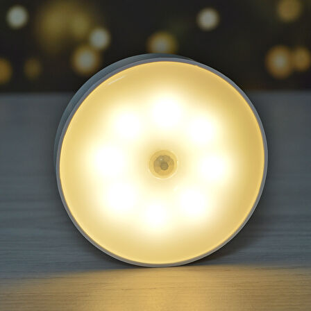 Hareket Sensörlü Usb Şarjli Led Gün Işik Lamba TdrTR