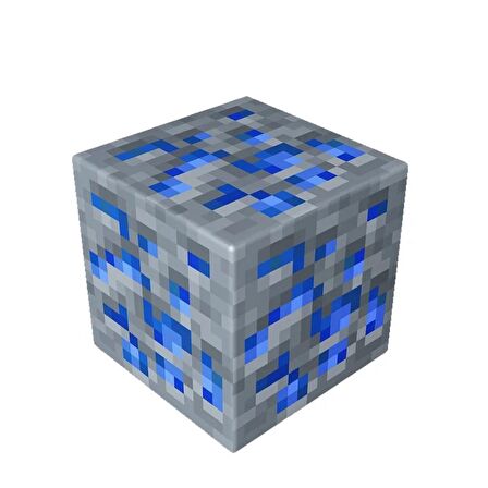 Minecraft Cevheri Taşınabilir Şarjlı Pilli Led Gece Lambası