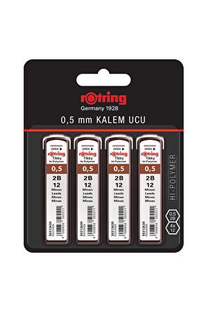 Tikky 0,5 2b Hı-Polymer Kalem Uç (4 Adet)