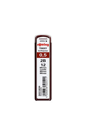 Tikky 0,5 2b Hı-Polymer Kalem Uç (4 Adet)