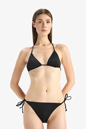 DeFacto Regular Fit Üçgen Bikini Üstü-Fall in Love T3666AZ25SMBK81