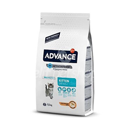 Advance Cat Kitten Tavuklu-Pirinçli Kedi Maması 1,5 Kg