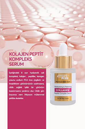 SOFTTO PLUS COLLAGEN PEPTITE COMPLEX SERUM 30 ML+30 ML