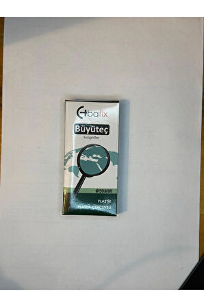 Büyüteç 50 mm Plastik Gövde (1 adet)