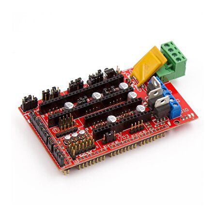 RepRap Ramps 1.4 3D Printer Kırmızı Kontrol Kartı