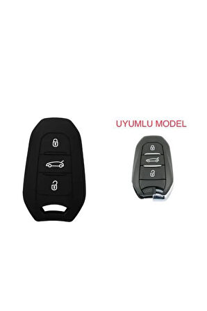Fiat Doblo 2023+ Silikon Anahtar Koruma Kılıfı Anahtarsız Çaliştırmaya Uyumludur