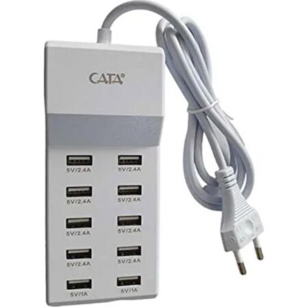  Cata USB Şarj Cihazı 10'lu CT-2554 