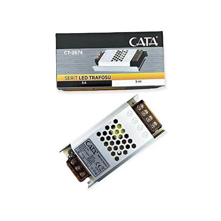 Cata CT-2674 5 Amper Led Trafo Süper Slim Fansız