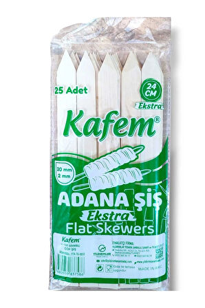 Adana Şiş 24cm 2 paket 25x2 adet