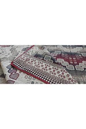 6m2 Martiks Desen Serme Halı Örtüsü, Halı Koruyucu, Çok Amaçlı Pike, Savan