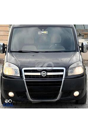 Fiat Doblo Krom Ön Panjur 2 prç. 2006-2010 Arası P. Çelik