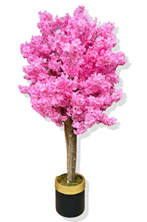 Yapay Ağaç Bahar Dalı 160 Cm Gümüş Kemerli Saksı