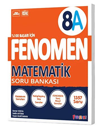 8. Sınıf LGS Matematik A Fenomen Soru Bankası