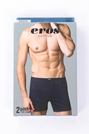 Eros Erkek Renkli Boxer 2li