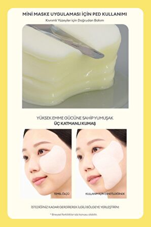 C Vitamini İçeren Peeling Etkili Çift Taraflı  Ped(60Adet) Vita C Plus Skin Clearing Pads Double Set