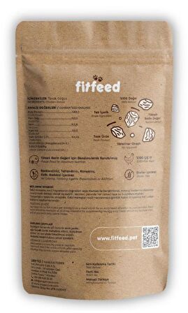 Freeze-Dried Çiğ Tavuk Göğüs Kedi Ödülü 40g