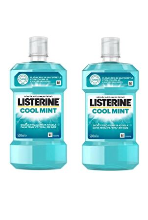 Listerine Cool Mint Gargara 500 ml 2 Adet