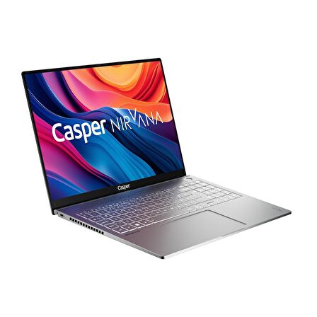 Casper Nirvana S100 16" 300NIT Core i7-13620H 32GB DDR5 RAM 500GB NVME SSD W11 Home Laptop S100.1362-DV00A-G-F