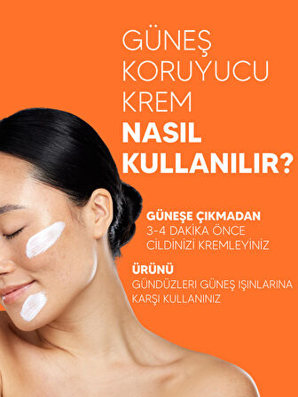 Güneş Koruyucu Spf 50+ 50ml Krem UVA+UVB