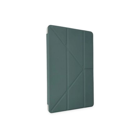 İpad 2022 10.9 (10.Nesil) Kılıf Kalemlikli Mars Tablet Kılıfı - Koyu Yeşil