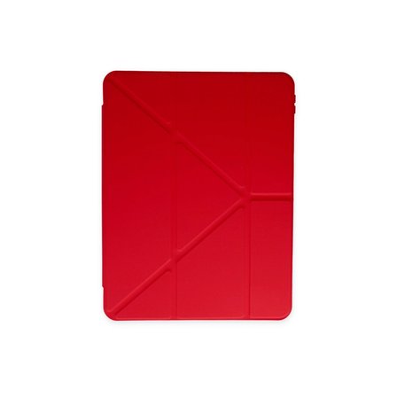 İpad 2022 10.9 (10.Nesil) Kılıf Kalemlikli Mars Tablet Kılıfı - Kırmızı
