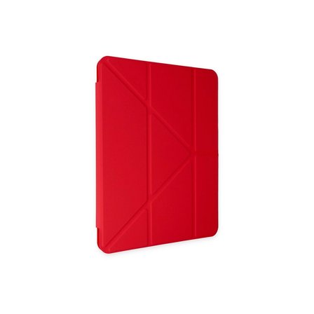 İpad 2022 10.9 (10.Nesil) Kılıf Kalemlikli Mars Tablet Kılıfı - Kırmızı