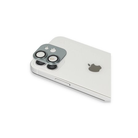 İphone 11 Pers Alüminyum Kamera Lens - Yeşil
