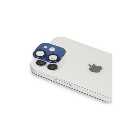 İphone 11 Pers Alüminyum Kamera Lens - Lacivert
