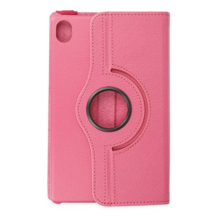 Galaxy X510 Tab S9 Fe 11 Kılıf 360 Tablet Deri Kılıf - Pembe